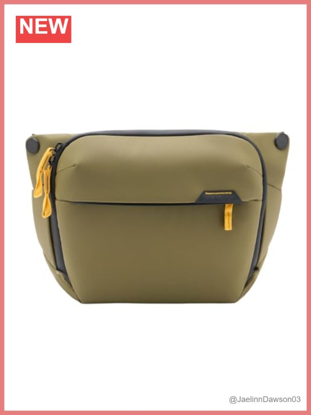 Sling Bag 6L Nylon Crossbody with Adjustable Shoulder Strap for Camera or